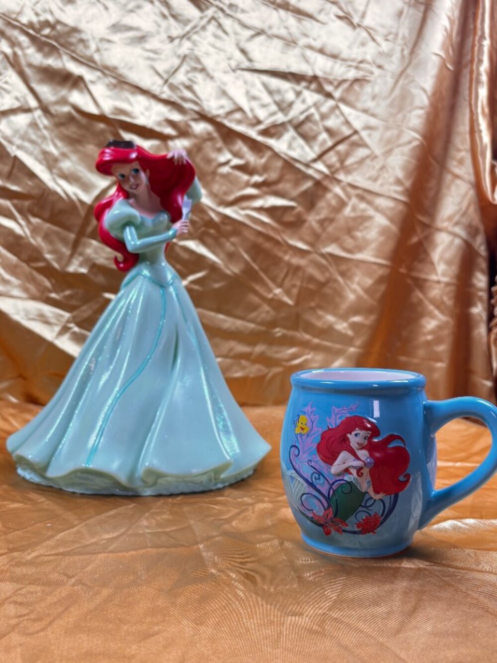 Disney Princess Ariel Coin Bank & Matching Mug Bundle – The Little Mermaid Ariel